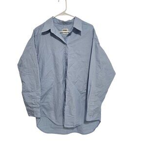 Aritizia‎ Sunday Best Future Shirt in Blue - Size Medium